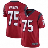 Nike Men & Women & Youth Texans 75 Martinas Rankin Red NFL Vapor Untouchable Limited Jersey,baseball caps,new era cap wholesale,wholesale hats